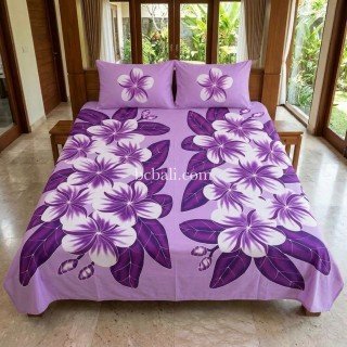Hot Sale New Design Rayon Bedsheet Hand Painted Made in Bali